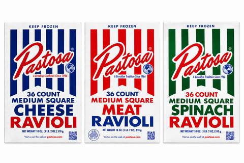 Pastosa Ravioli Signature Square Bundle-Choose 4