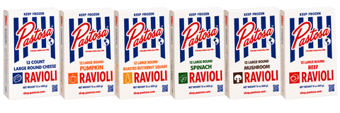 Pastosa Ravioli Large Round Bundle-Choose 6
