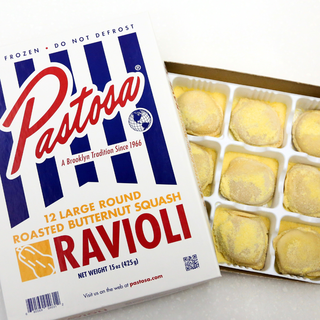 Pastosa Large Round Butternut Squash Ravioli – Pastosa Shop Online