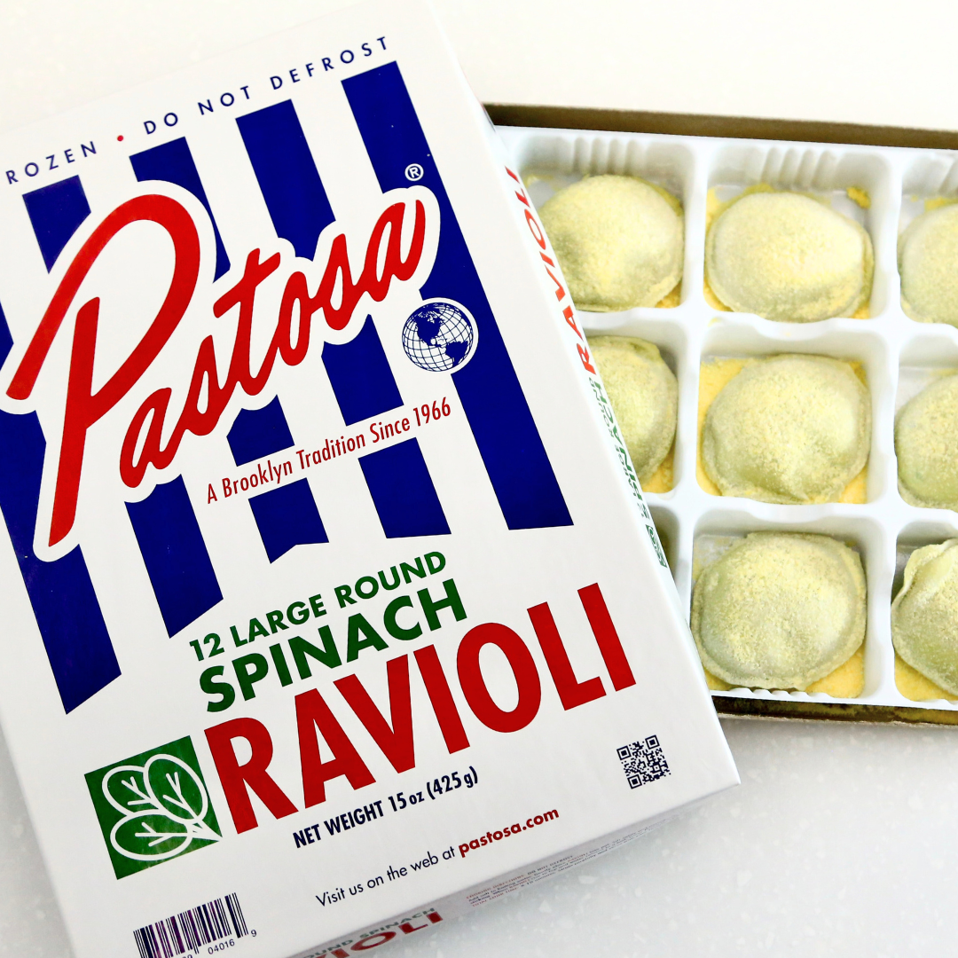 Pastosa Large Round Spinach Ravioli – Pastosa Shop Online