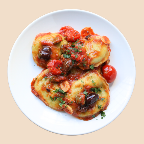 Pastosa Large Round Spinach Ravioli