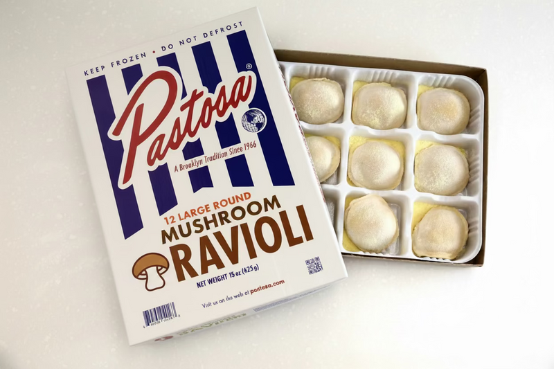 Pastosa Large Round Mushroom Ravioli