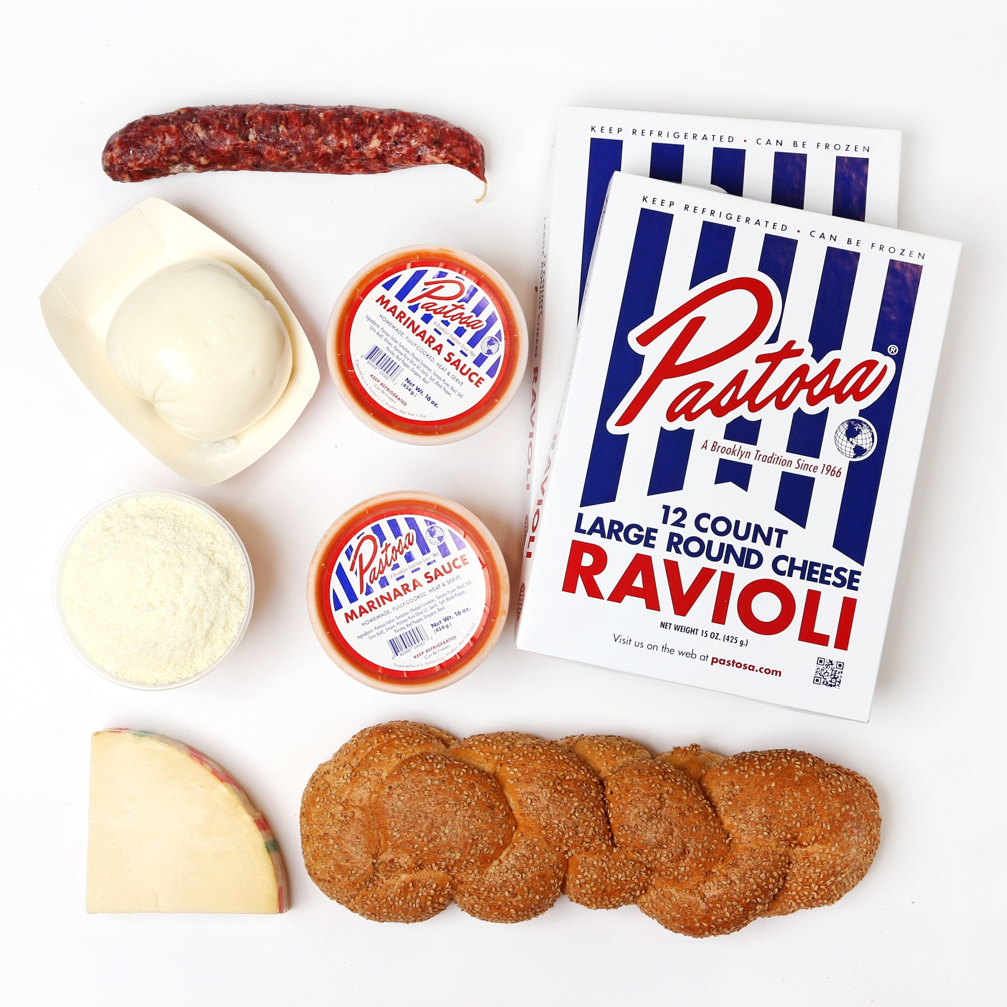 Pastosa Menu Pastosa Ravioli, Sauce & Antipasto Sampler – Pastosa Shop Online