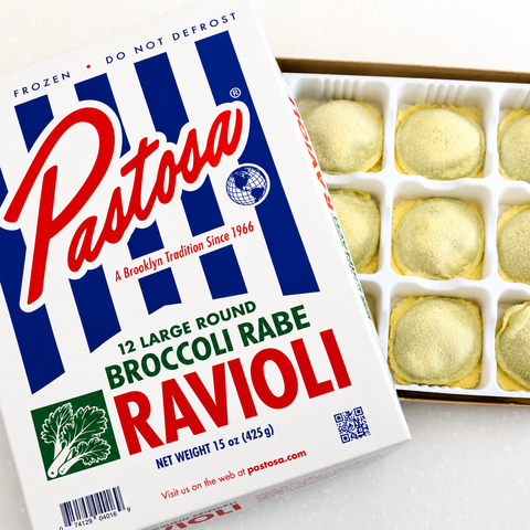 Pastosa Large Round Broccoli Rabe Ravioli